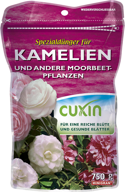 Cuxin Spezialdünger für Kamelien, Minigran, 750 g