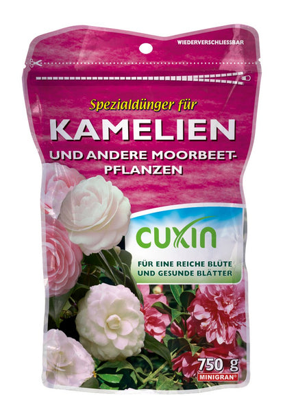 Cuxin Spezialdünger für Kamelien, Minigran, 750 g