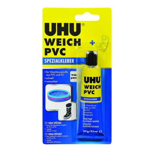 UHU Spezialkleber Weich PVC, 30g 30g