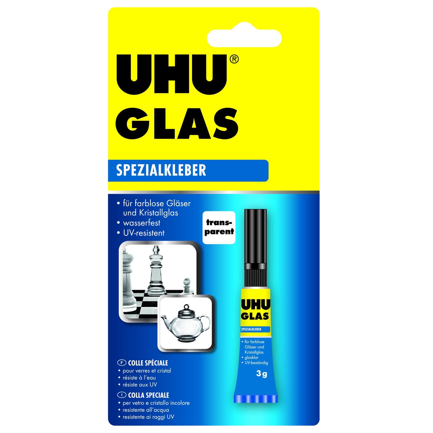 UHU Spezialkleber glas , 3g 3g