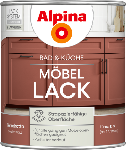 AP B&K Möbel-Lack Terrakotta