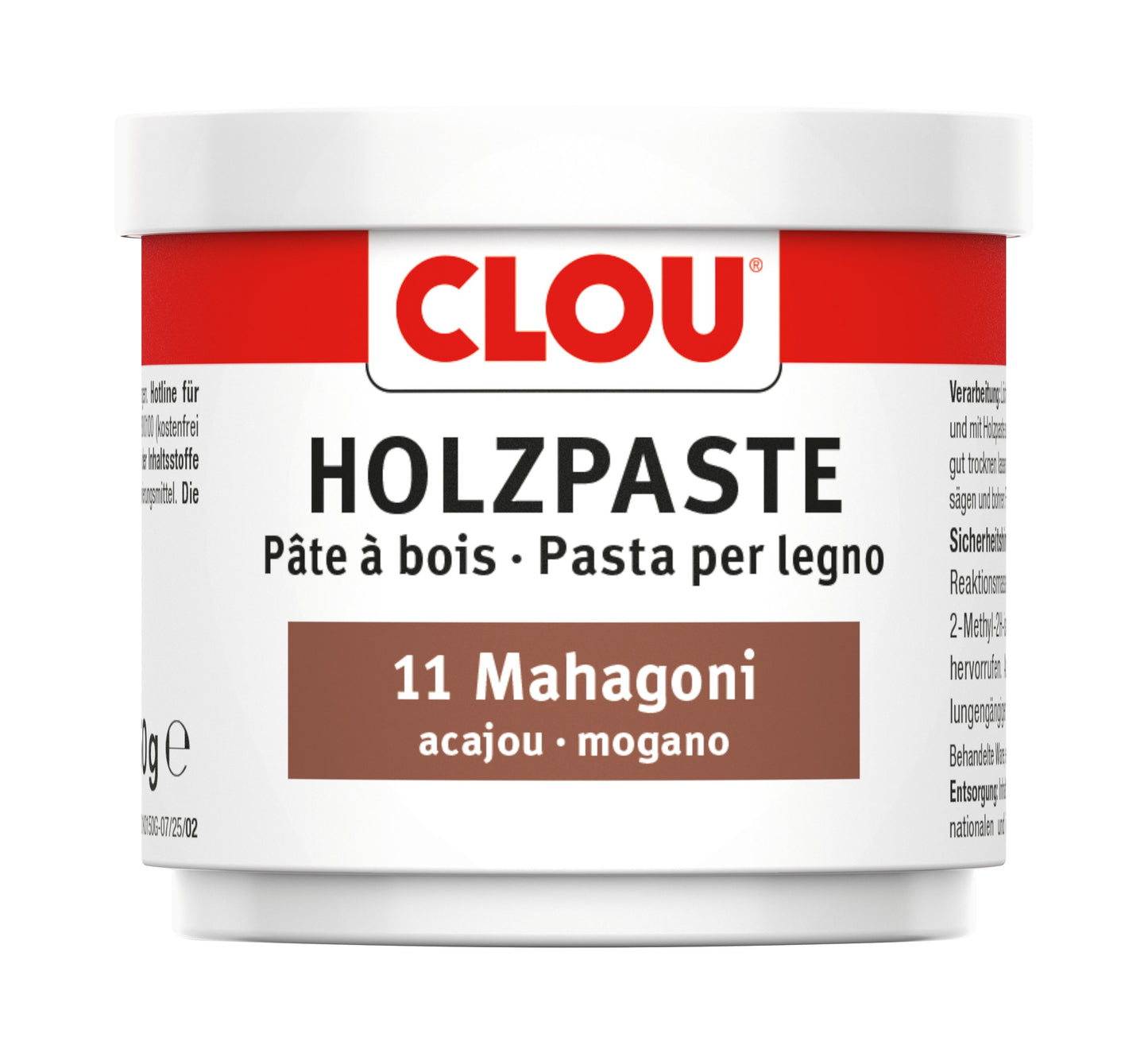 Holzpaste W 11 Mahagoni 150 g