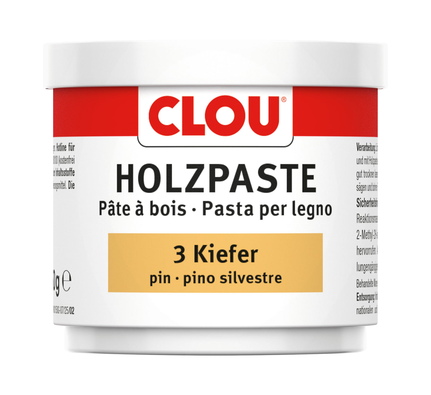 Holzpaste W 3 Kiefer 150 g