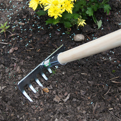 Gartenrechen verzinkt 8 Zinkt