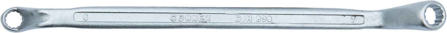 Ringschlüssel 6x7mm gekröpft