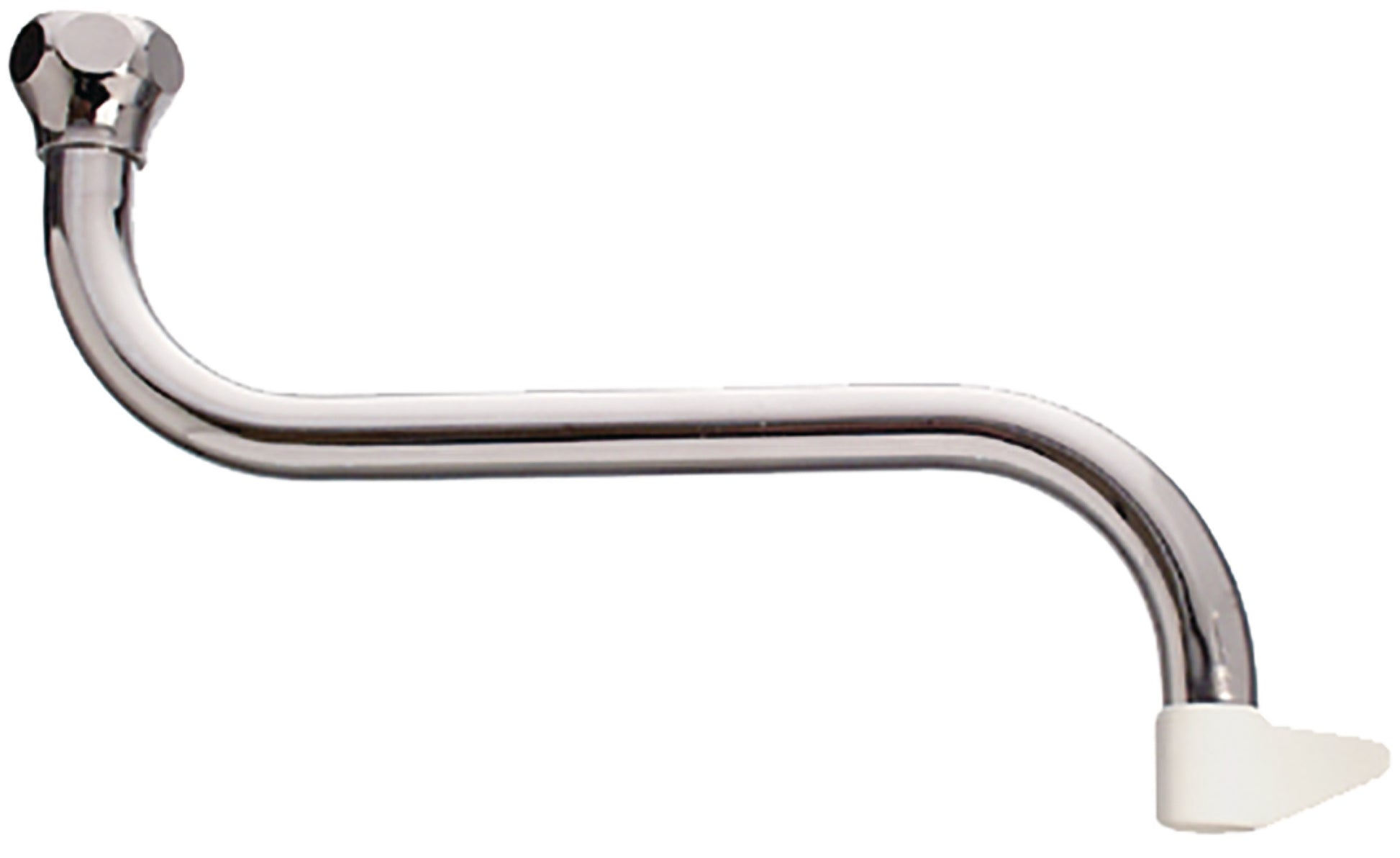 Auslauf S-Form 250mm, chrom