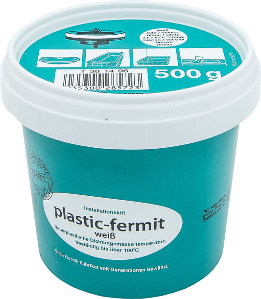 Plastik-Fermit weiß 500g