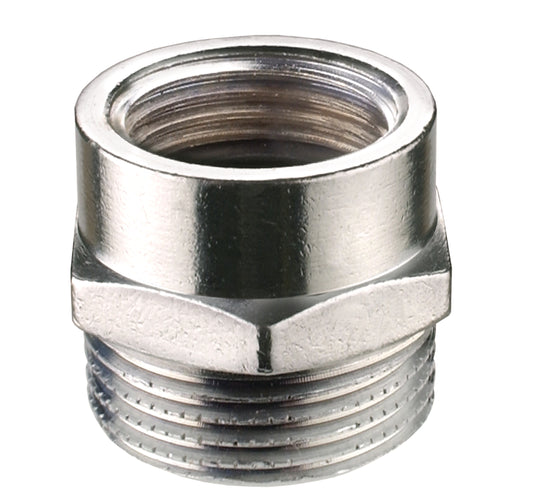 Übergangs-Stück 1/2"IG x 3/4"AG chrom 