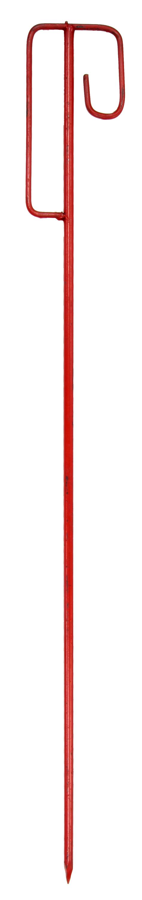Absperrleinenhalter mit Sicherheitsbügel