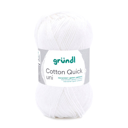 Cotton Quick uni weiß 50 g