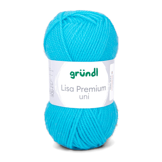 Lisa Premium uni türkis 50 g
