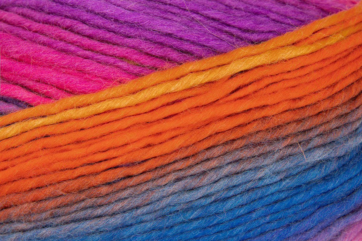 Filzwolle Spectra wild berry multicolor 100 g