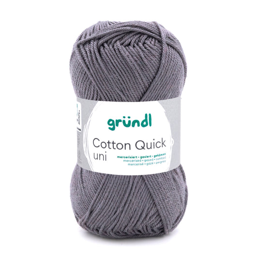 Cotton Quick uni mausgrau 50 g