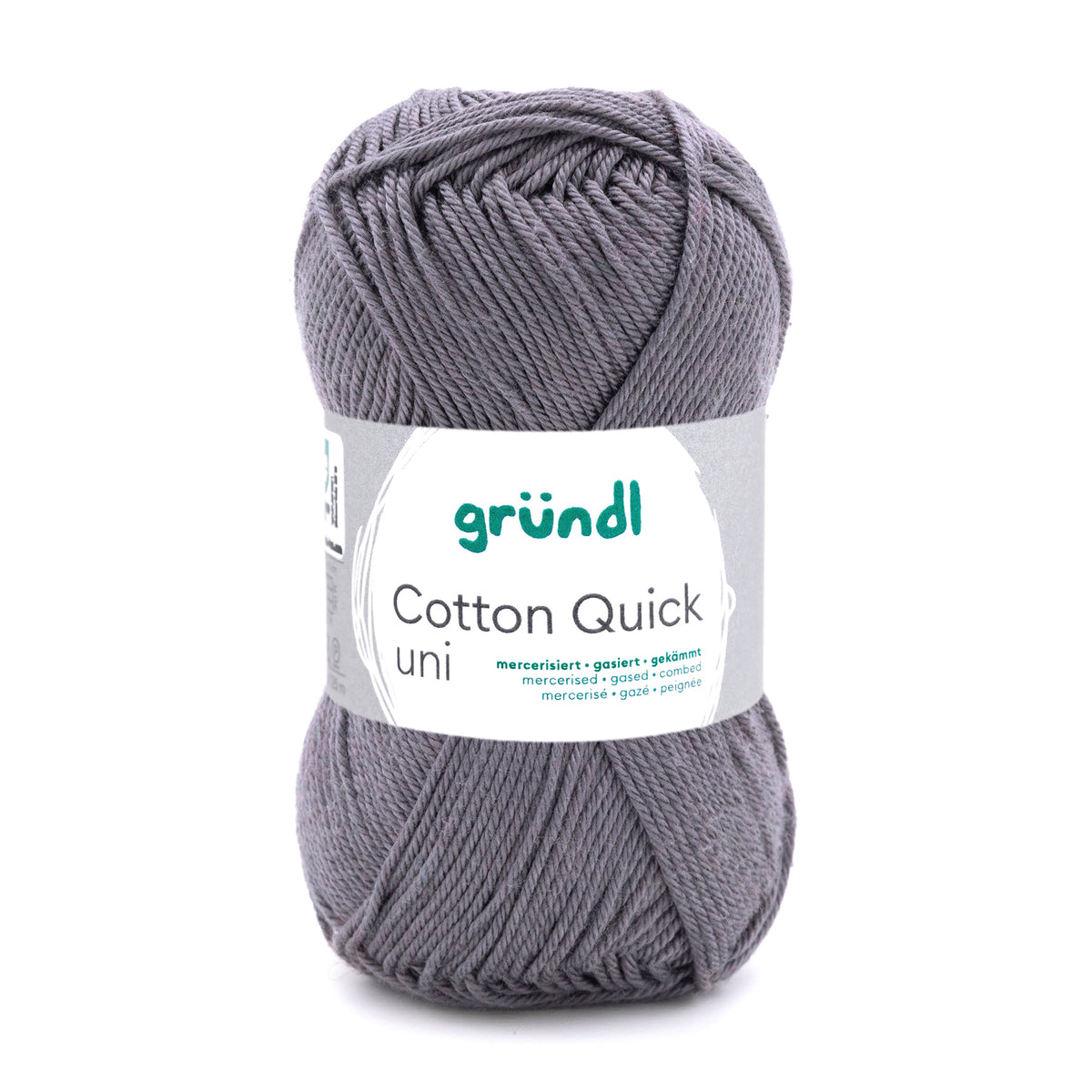 Cotton Quick uni mausgrau 50 g