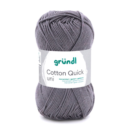 Cotton Quick uni mausgrau 50 g
