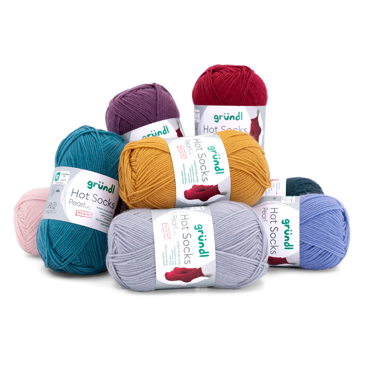 Hot Socks Pearl uni altrosa 50 g