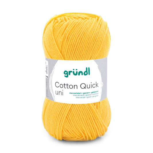 Cotton Quick uni maisgelb 50 g