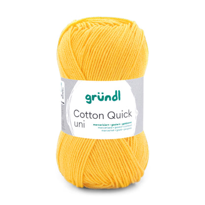 Cotton Quick uni maisgelb 50 g