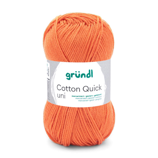 Cotton Quick uni mandarine 50 g