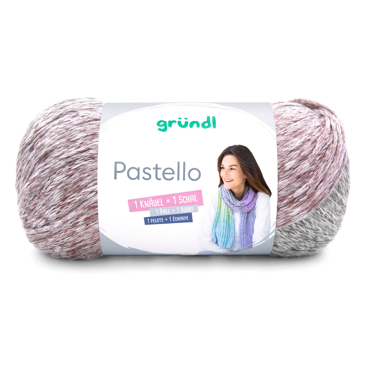 Pastello mauve- marmor pastel color meliert 200 g