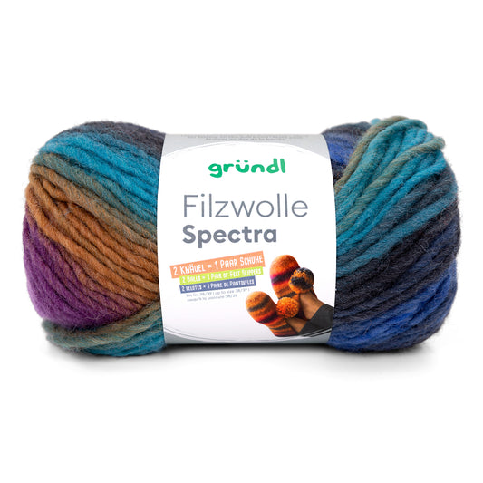 Filzwolle Spectra atlantis multicolor 100 g