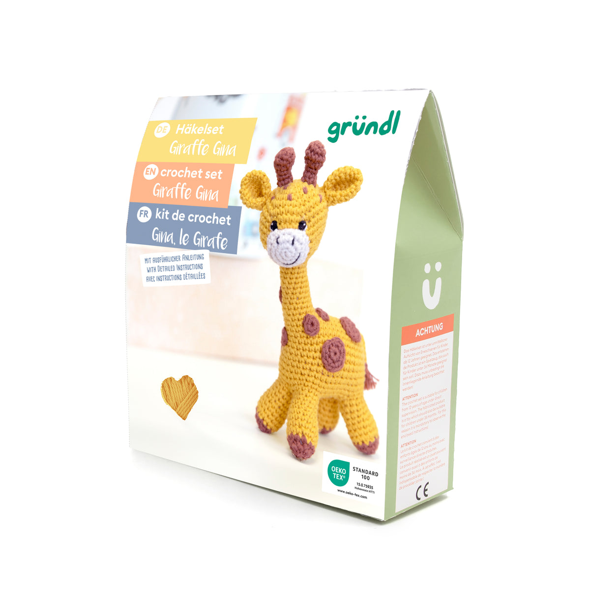 Häkeltier Gina Giraffe