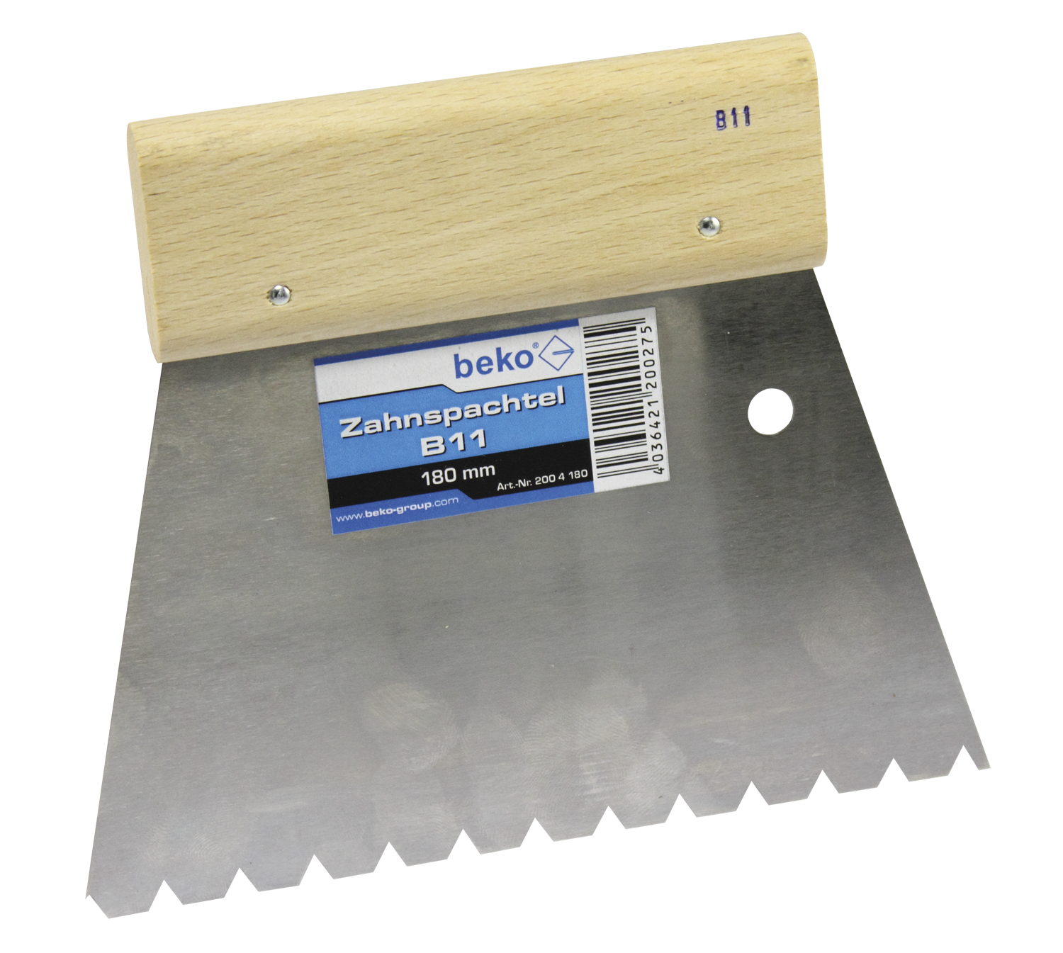Zahnspachtel B11 180 mm