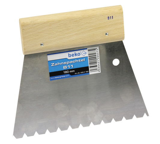 Zahnspachtel B11 180 mm