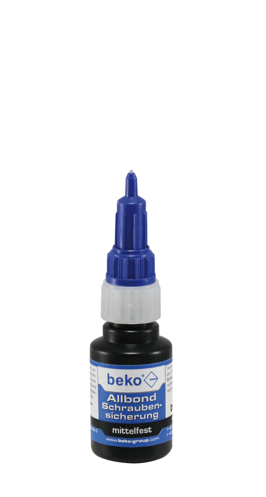 Allbond Schraubensicherung, mi ttelfest 10 ml in 20 ml Gebind