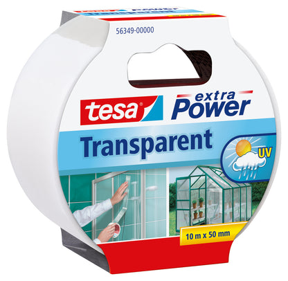 tesa Extra Power Universal 10m:50mm transparent