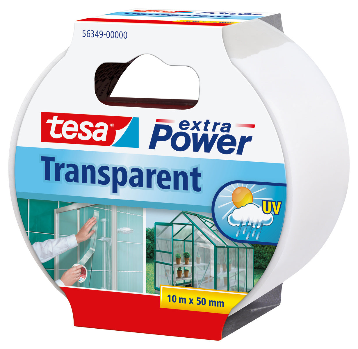 tesa Extra Power Universal 10m:50mm transparent