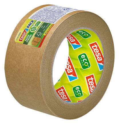tesa - Pack aus Papier 50m - 50mm braun