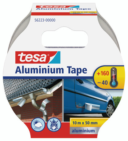 tesa Aluminium Tape, 10m - 50mm selbstklebend
