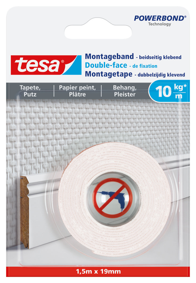 Montageband Tapete, Putz 10 kg