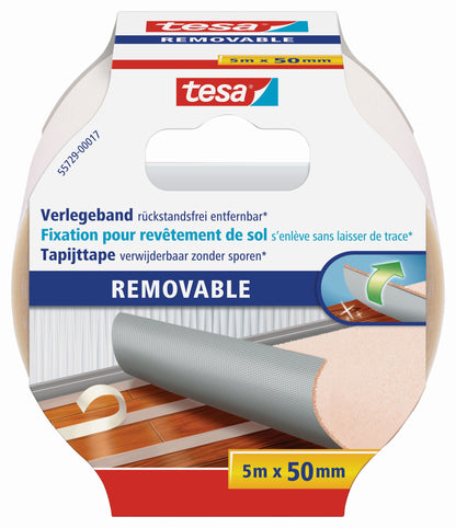 tesa® Verlegeband rückstandsfrei entfernbar 50mm | 5m