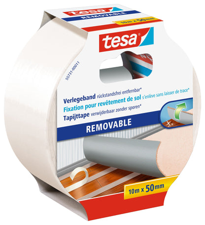 tesa® Verlegeband rückstandsfrei entfernbar 50mm | 10m