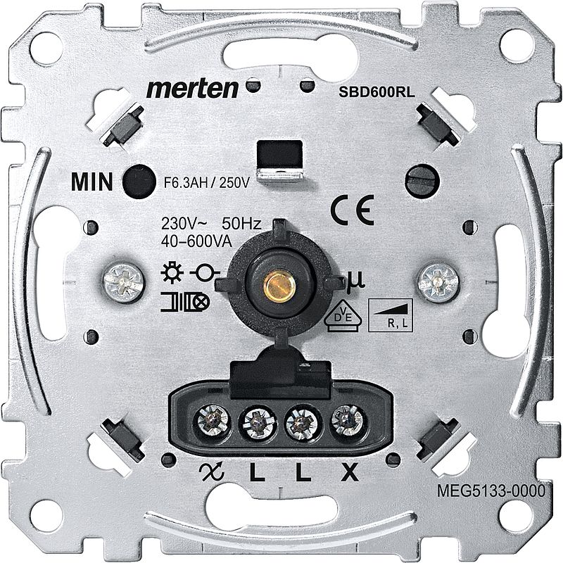 DREHDIMMER FÜR INDUKTIVE LAST 20-500W KO