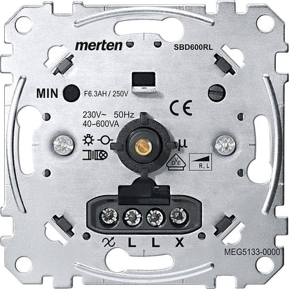 DREHDIMMER FÜR INDUKTIVE LAST 20-500W KO