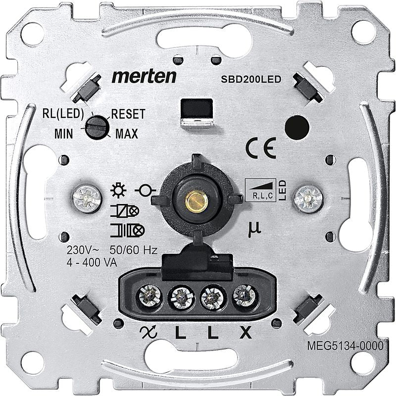 UNIVERSAL DREHDIMMER EINSATZ FÜR LED LAM