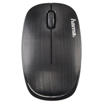 Optische Funkmaus \"MW-110\", 3 Tasten, Schwarz
