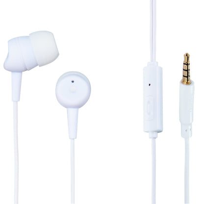 Kopfhörer "Basic4Phone", In-Ear, Mikrofon, Kabelknickschutz, Weiß Basic4Phone, Weiß