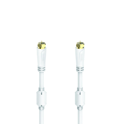 SAT-Anschlusskabel, 1,5m 100dB F-Stecker - F-St, vergoldet