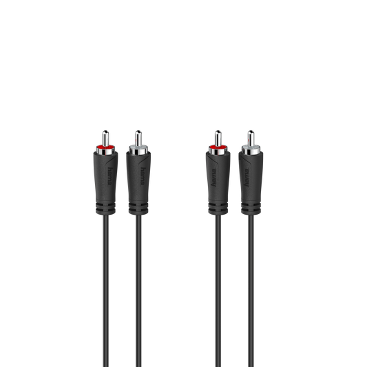 Hama Audio-Kabel 2×Cinch auf 2×Cinch | 1,5 m