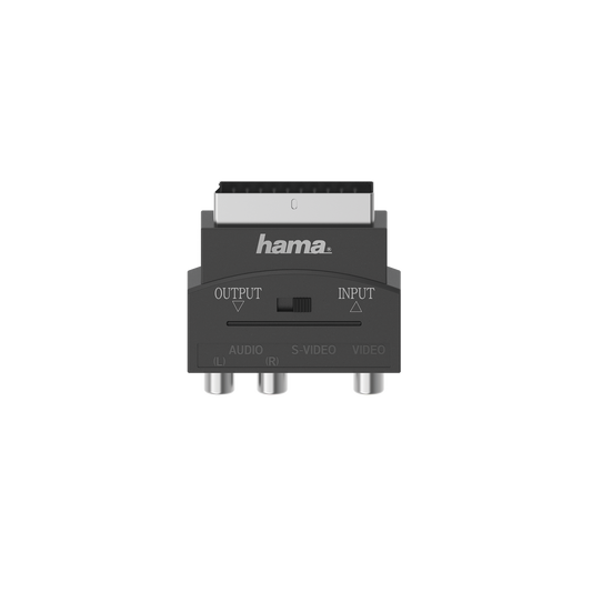 Hama Video Adapter (S VHS/Cinch) auf SCART | 4-polig