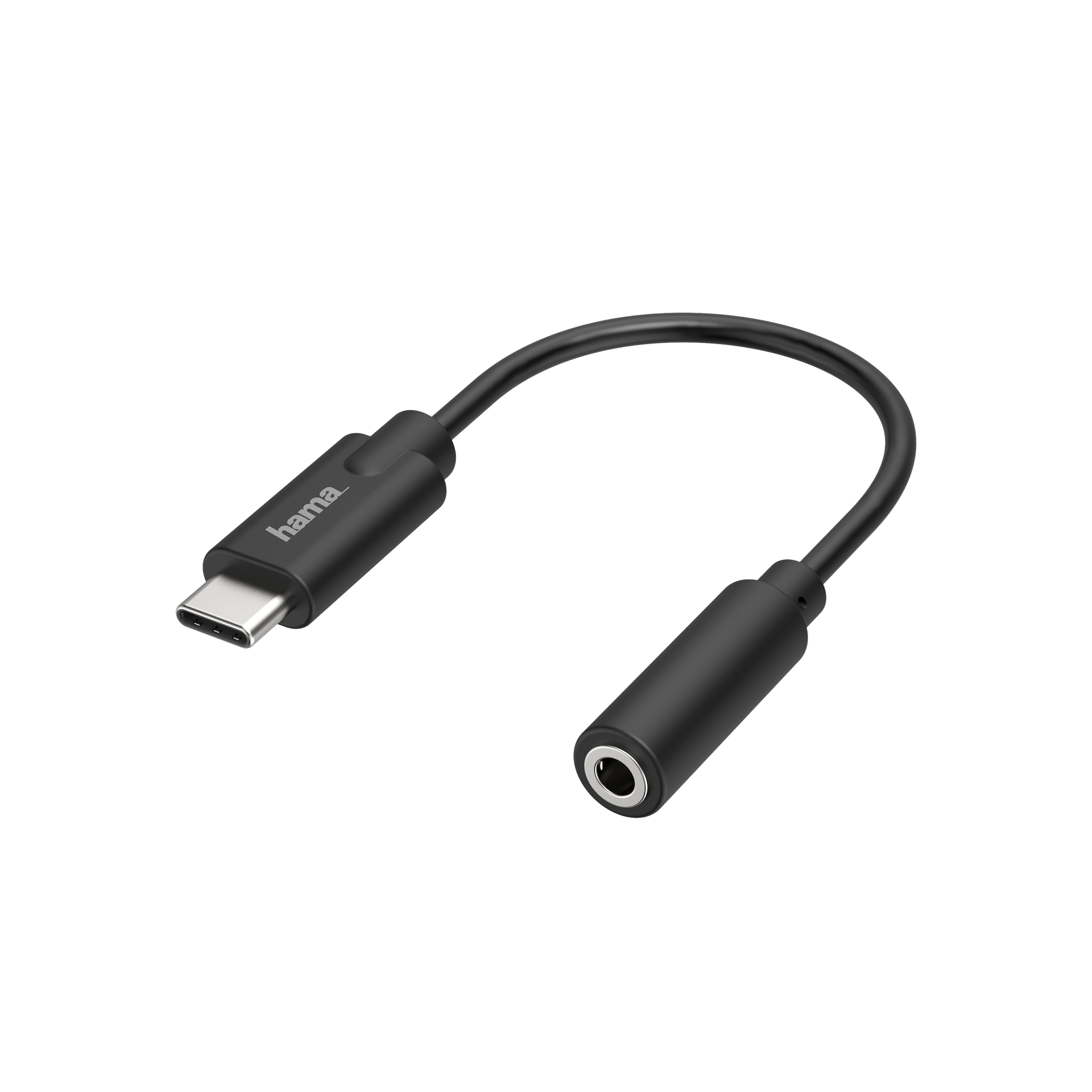 Hama Audio‑Adapter USB‑C auf 3,5 mm Klinke Stereo