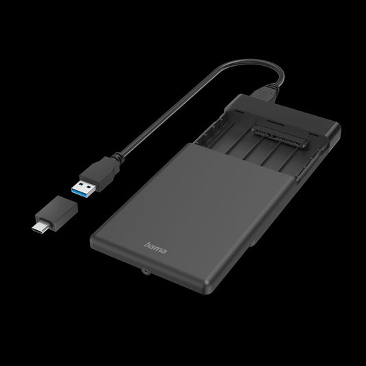 Hama USB-Festplattengehäuse für 2,5'' SSD- und HDD-Festplatten