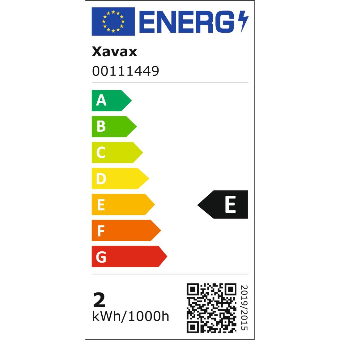 Xavax LED-Filament, E14, 250lm ersetzt 25W, für Kühlschrank/Dunstabzug