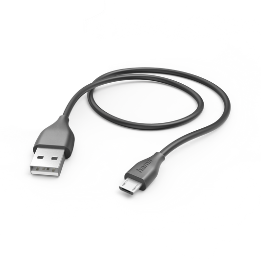 Hama USB-A auf Micro-USB Ladekabel 1,5 m Schwarz