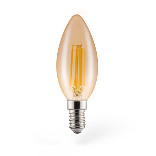 Xavax LED-Vintage-Kerzenlampe E14 320lm (warmweiß)