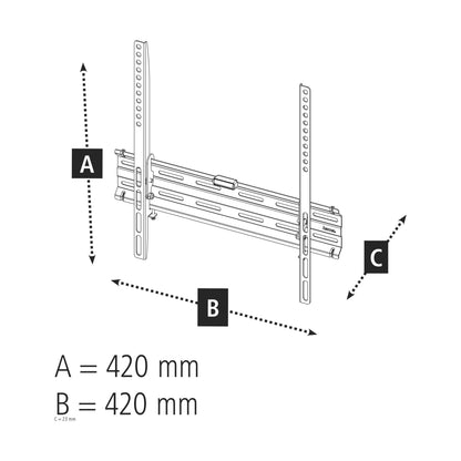 Hama TV Wandhalterung 165 cm / 65" (starr)